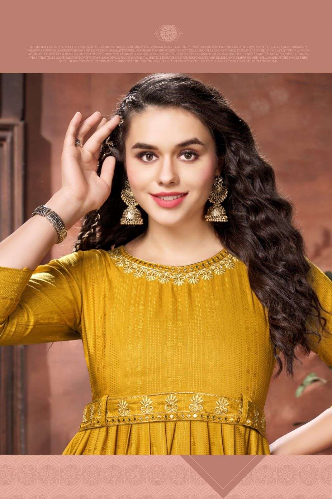 HIRWA Sneha RAYON  Kurti Wholesale catalog