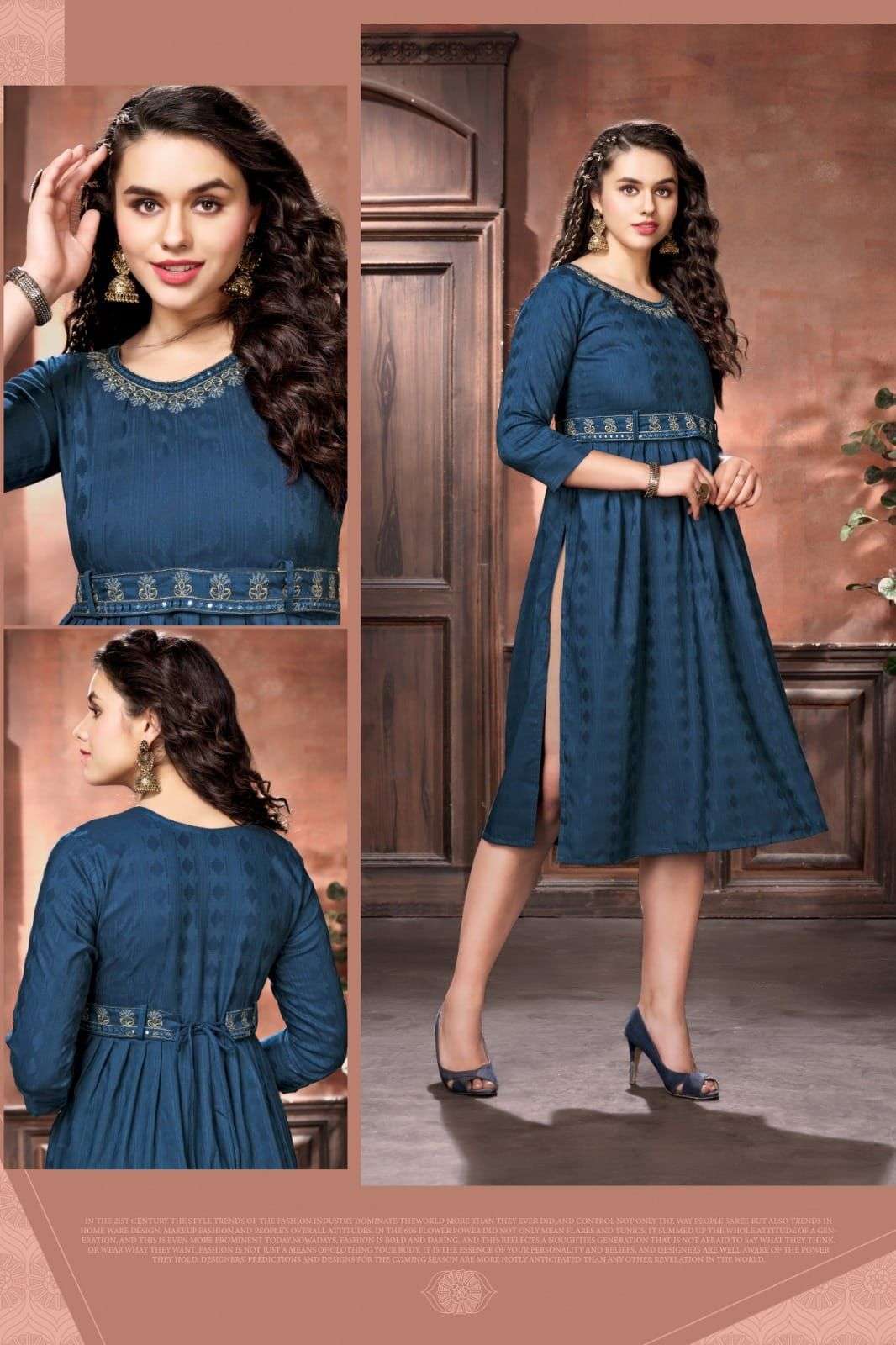 HIRWA Sneha RAYON  Kurti Wholesale catalog