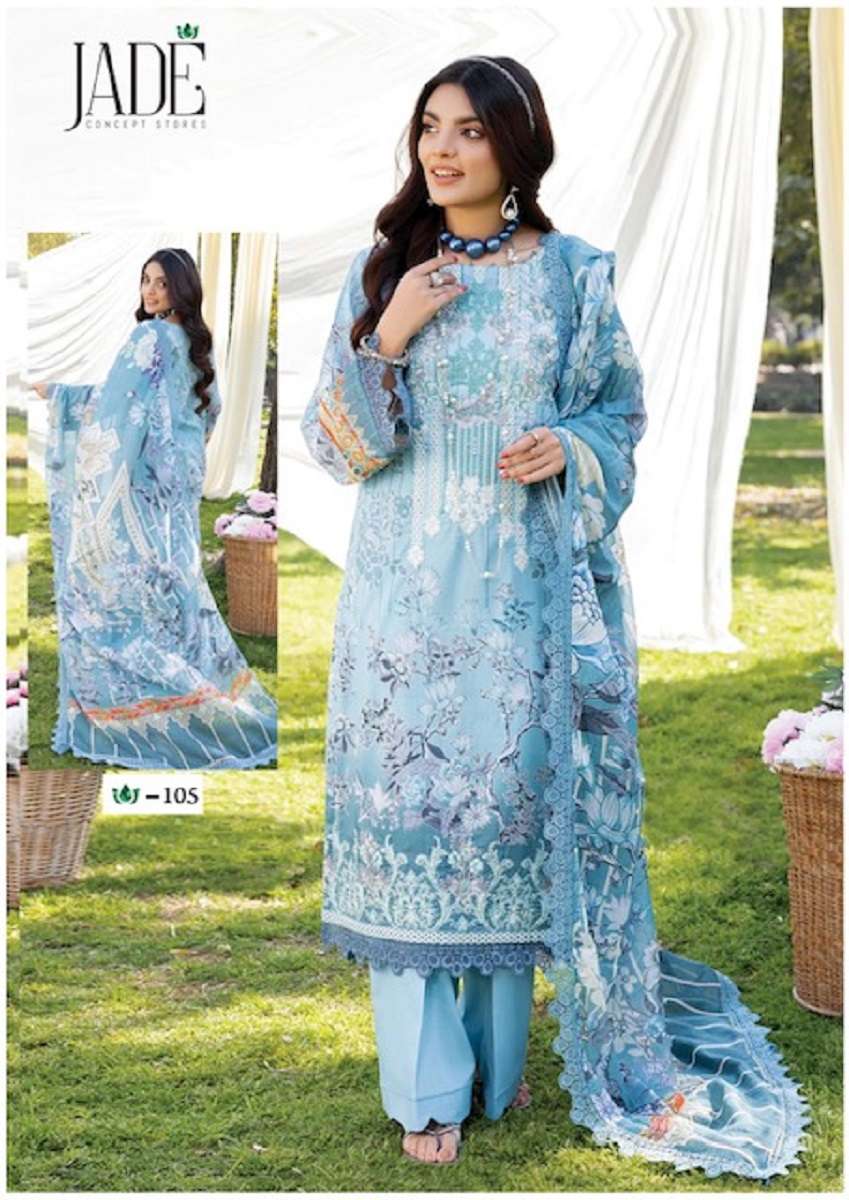  JADE CRIMSON EXCLUSIVE HEAVY LAWN COTTON VOL-1 Wholesale catalog
