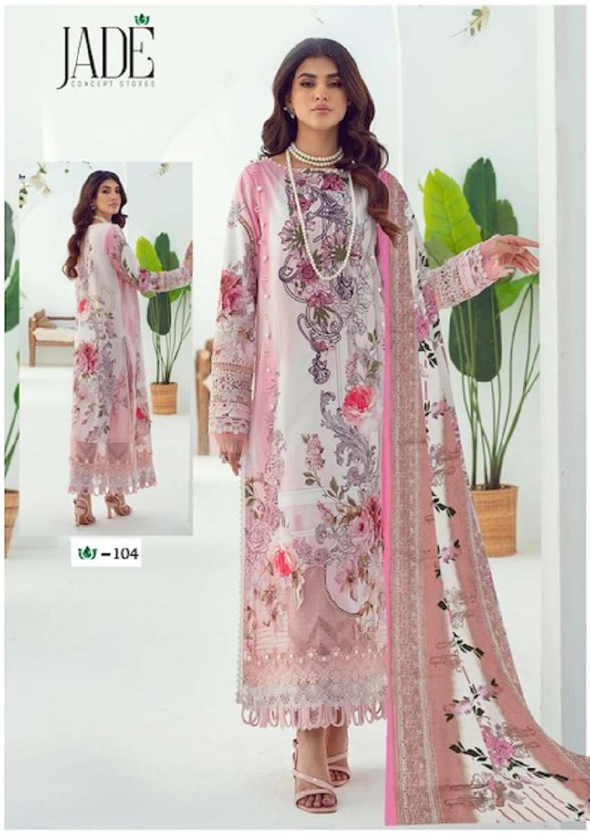  JADE CRIMSON EXCLUSIVE HEAVY LAWN COTTON VOL-1 Wholesale catalog