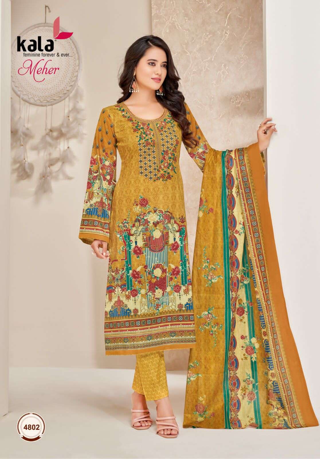 kala Meher Vol-9 – Dress Material Wholesale catalog