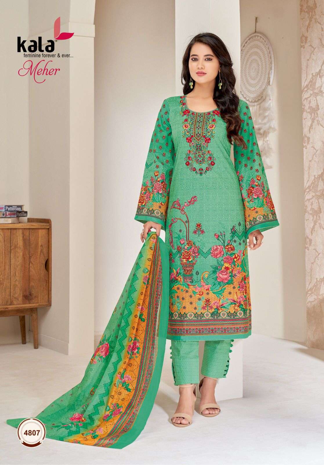 kala Meher Vol-9 – Dress Material Wholesale catalog