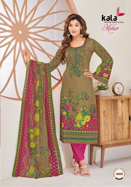kala Meher Vol-9 – Dress Material Wholesale catalog
