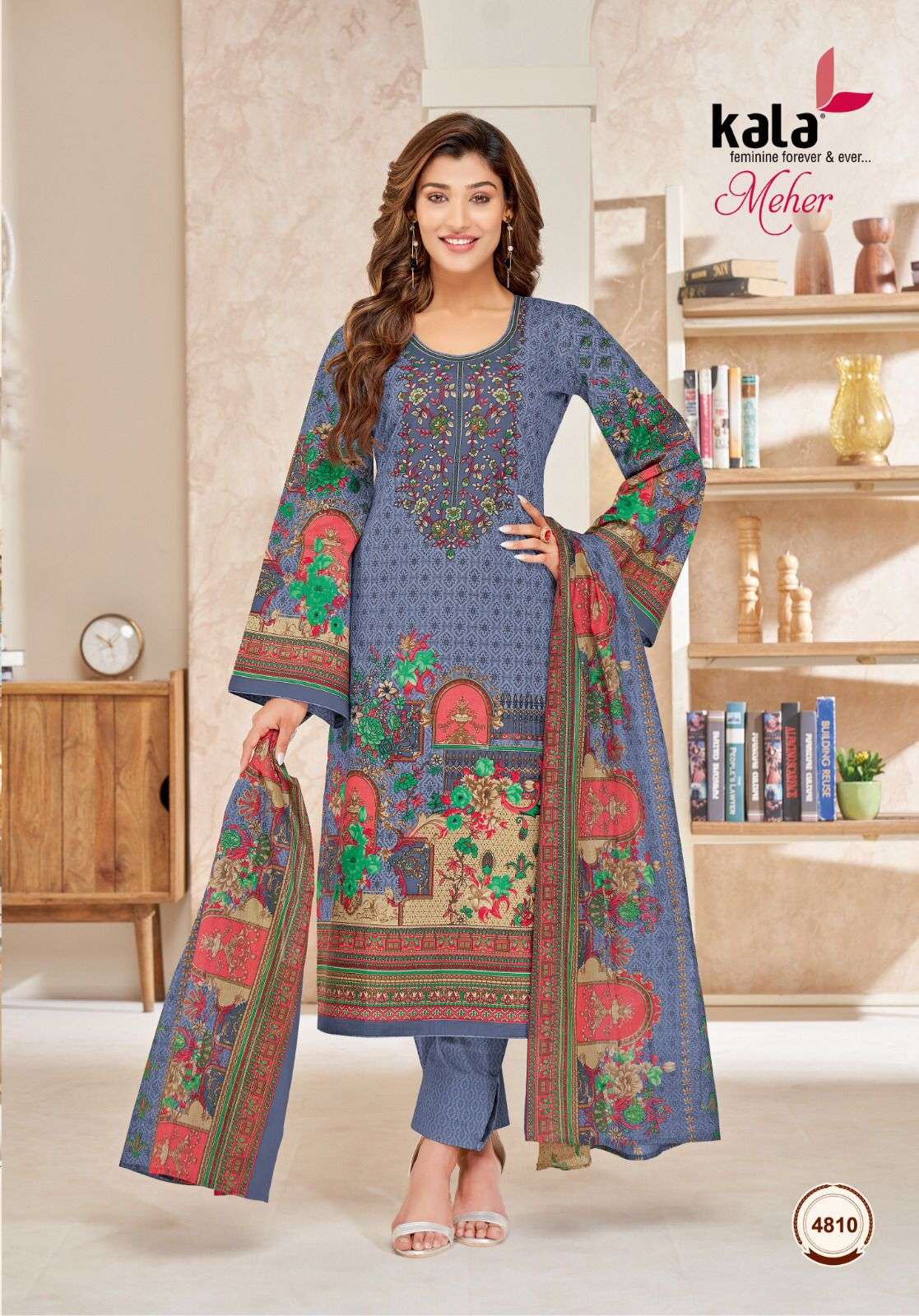 kala Meher Vol-9 – Dress Material Wholesale catalog