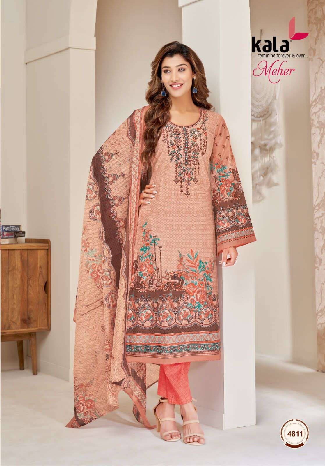 kala Meher Vol-9 – Dress Material Wholesale catalog