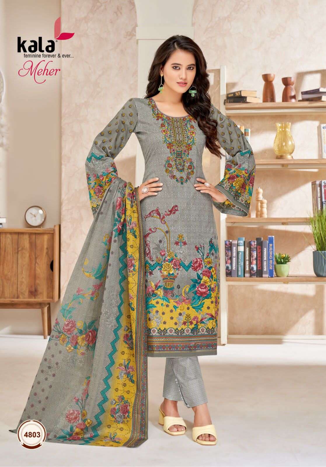 kala Meher Vol-9 – Dress Material Wholesale catalog
