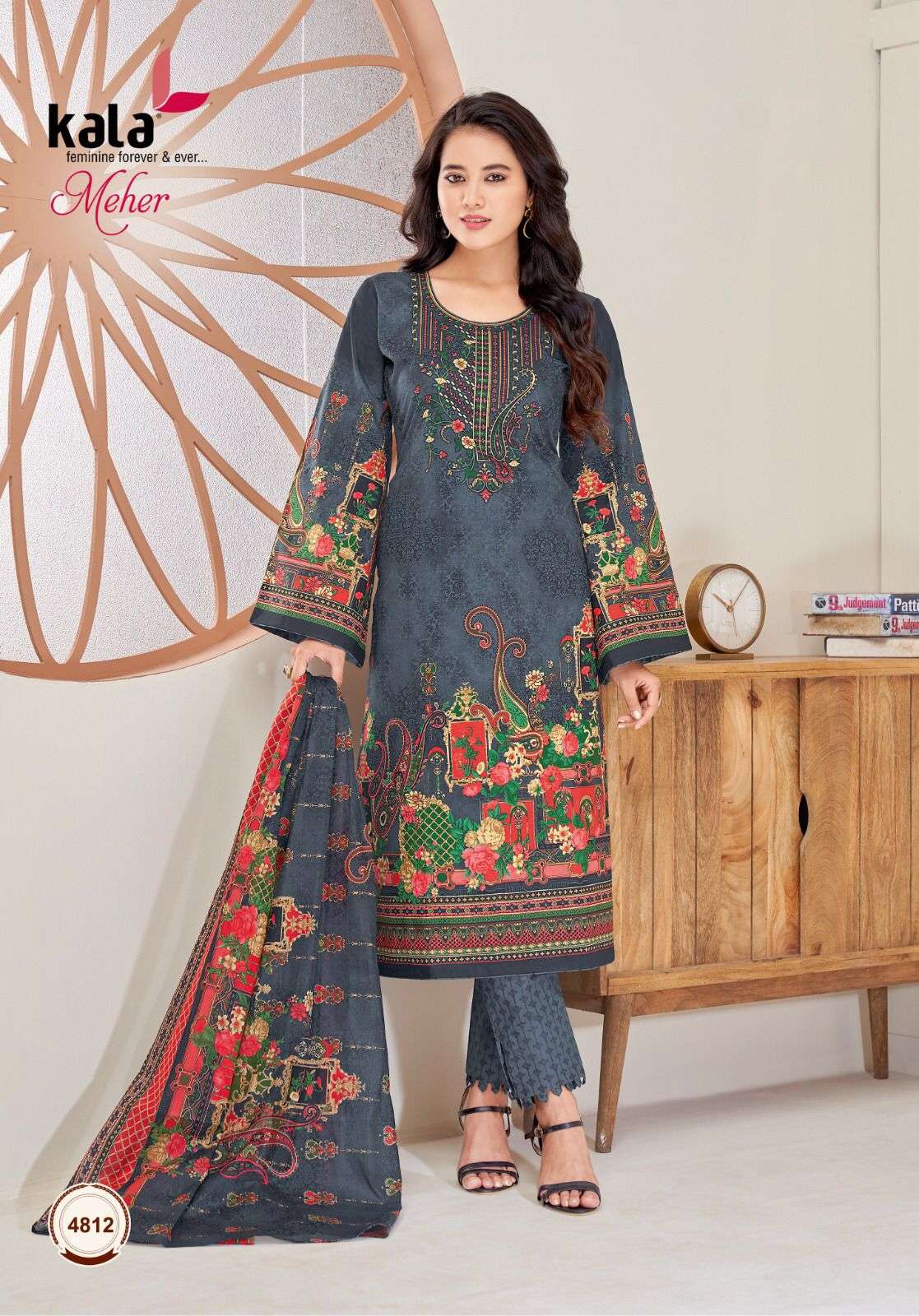 kala Meher Vol-9 – Dress Material Wholesale catalog