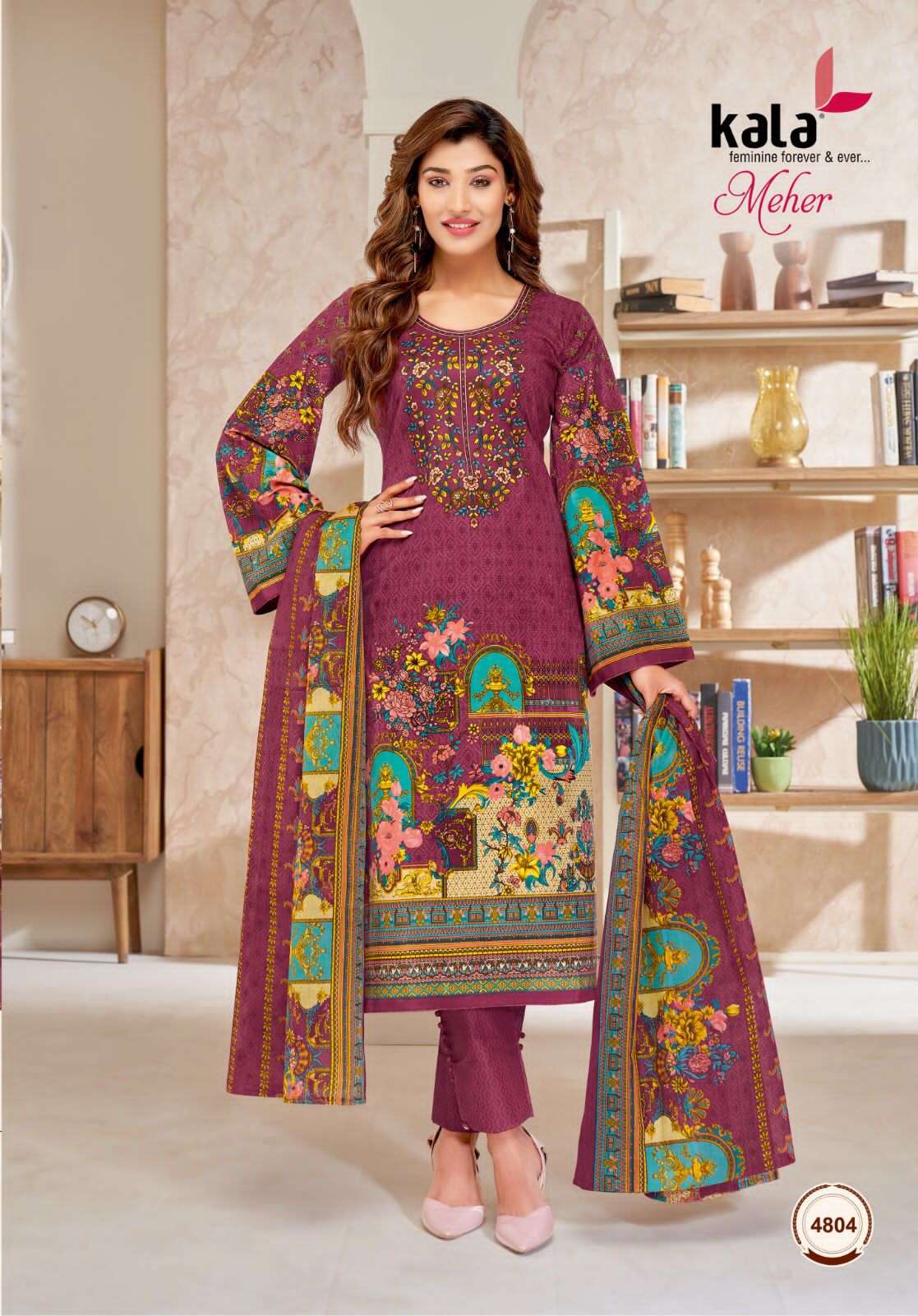 kala Meher Vol-9 – Dress Material Wholesale catalog
