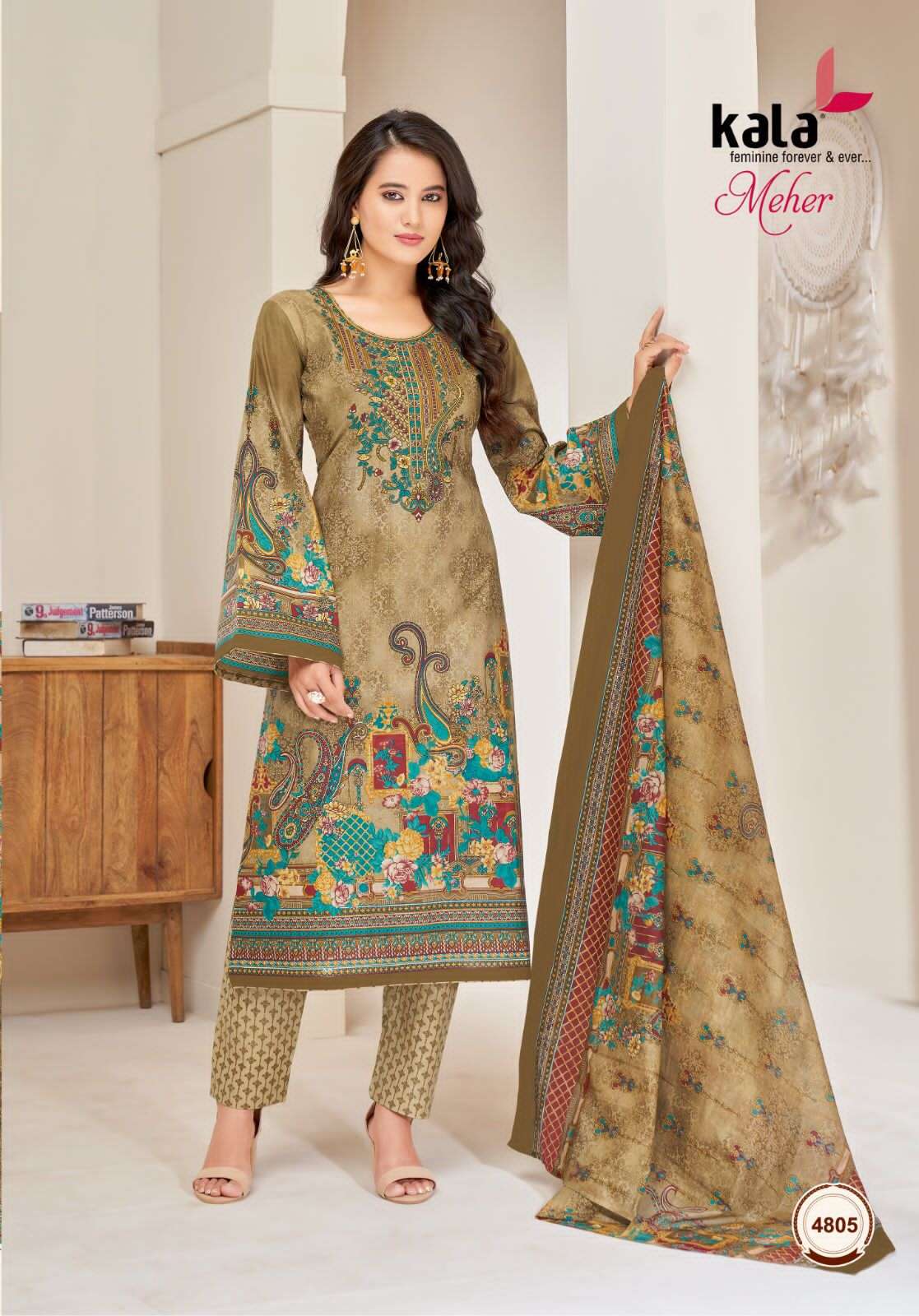 kala Meher Vol-9 – Dress Material Wholesale catalog