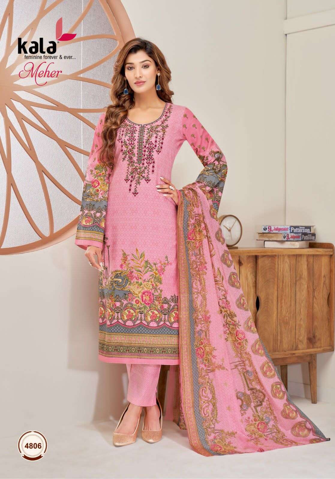 kala Meher Vol-9 – Dress Material Wholesale catalog