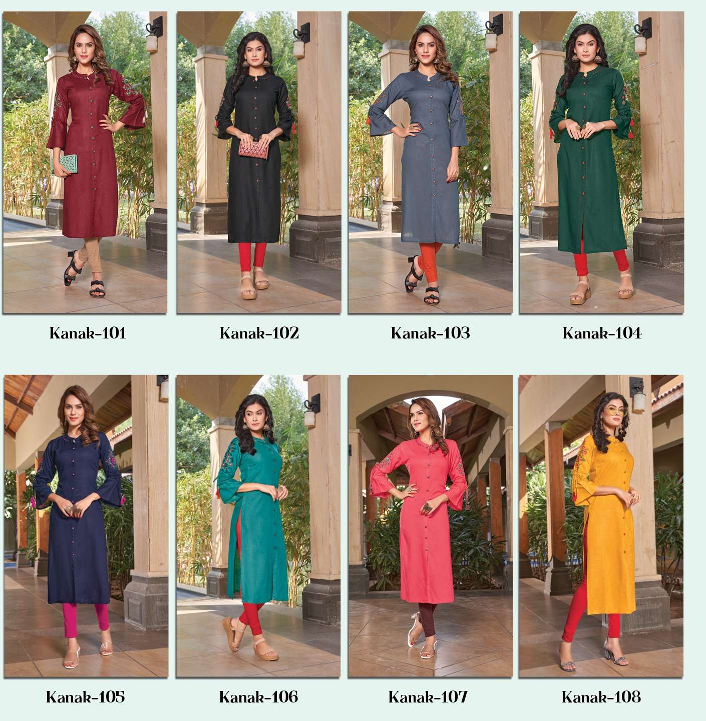KANAK  Rayon Slub Kurti Wholesale catalog
