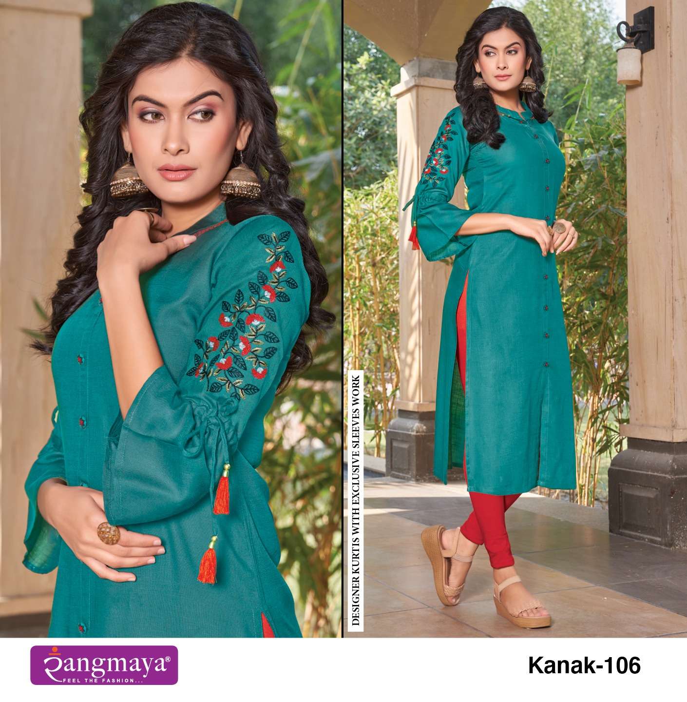 KANAK  Rayon Slub Kurti Wholesale catalog