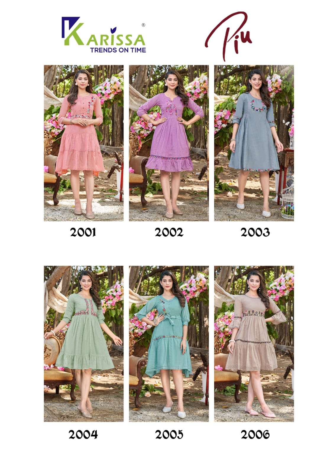 KARISSA PIU Kurti Wholesale catalog