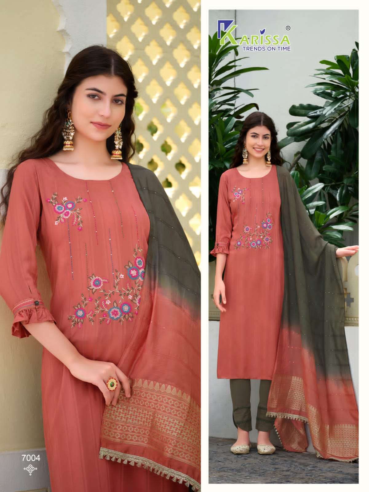 KARISSA SALONI LIVA Kurti Wholesale catalog