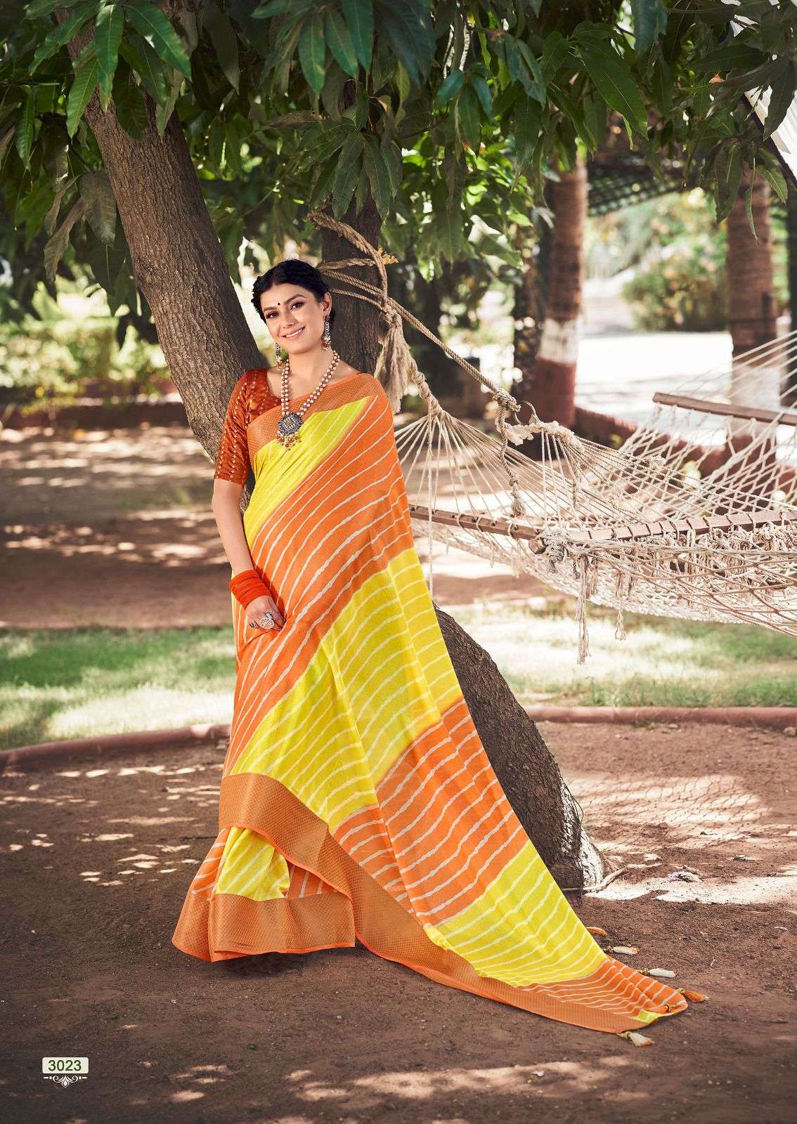 Kashvi Lehariya Printed Casual Wear Sarees Wholesale catalog