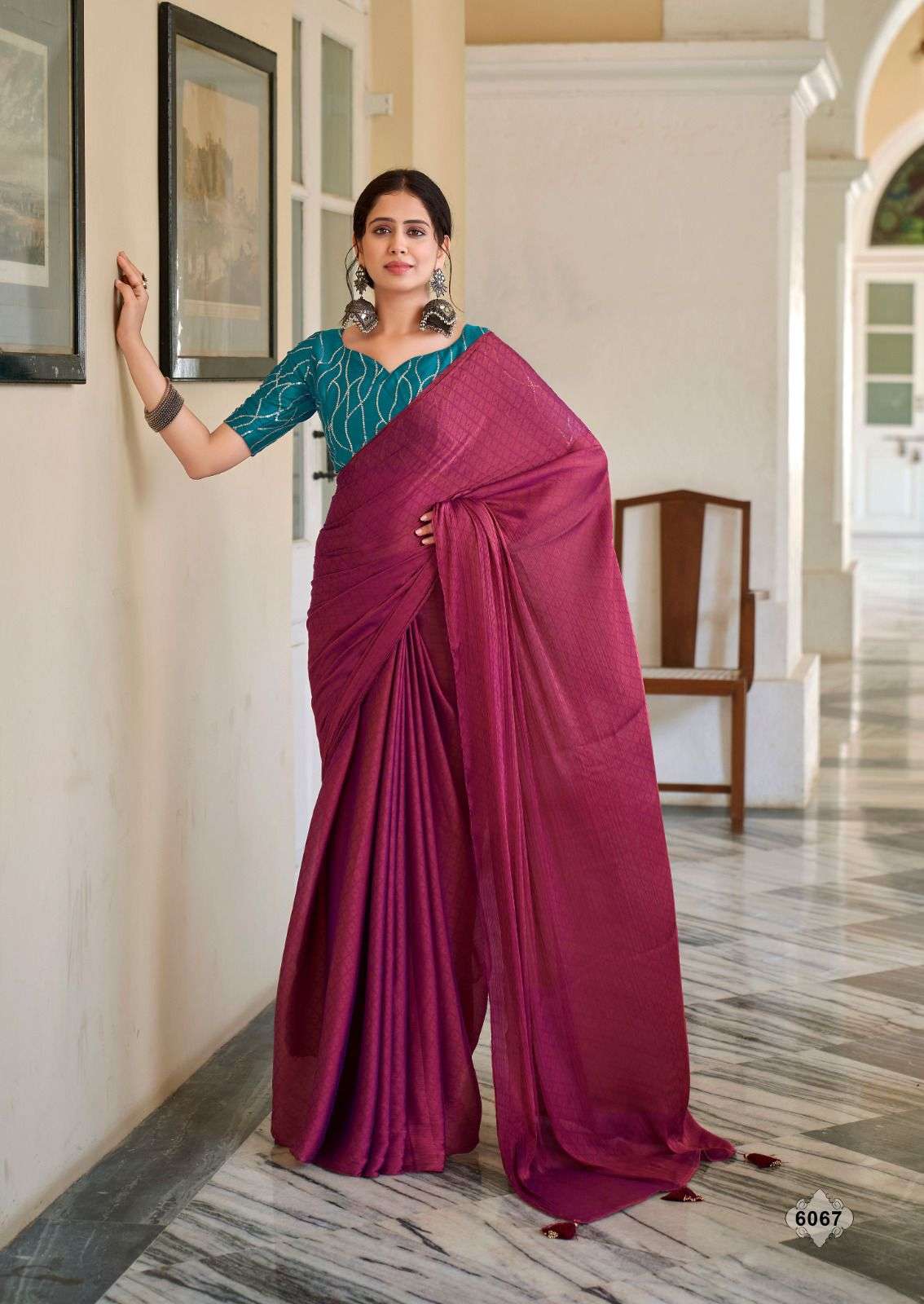 Kashvi Mirai 6063 Fancy Soft Satin Saree Wholesale catalog