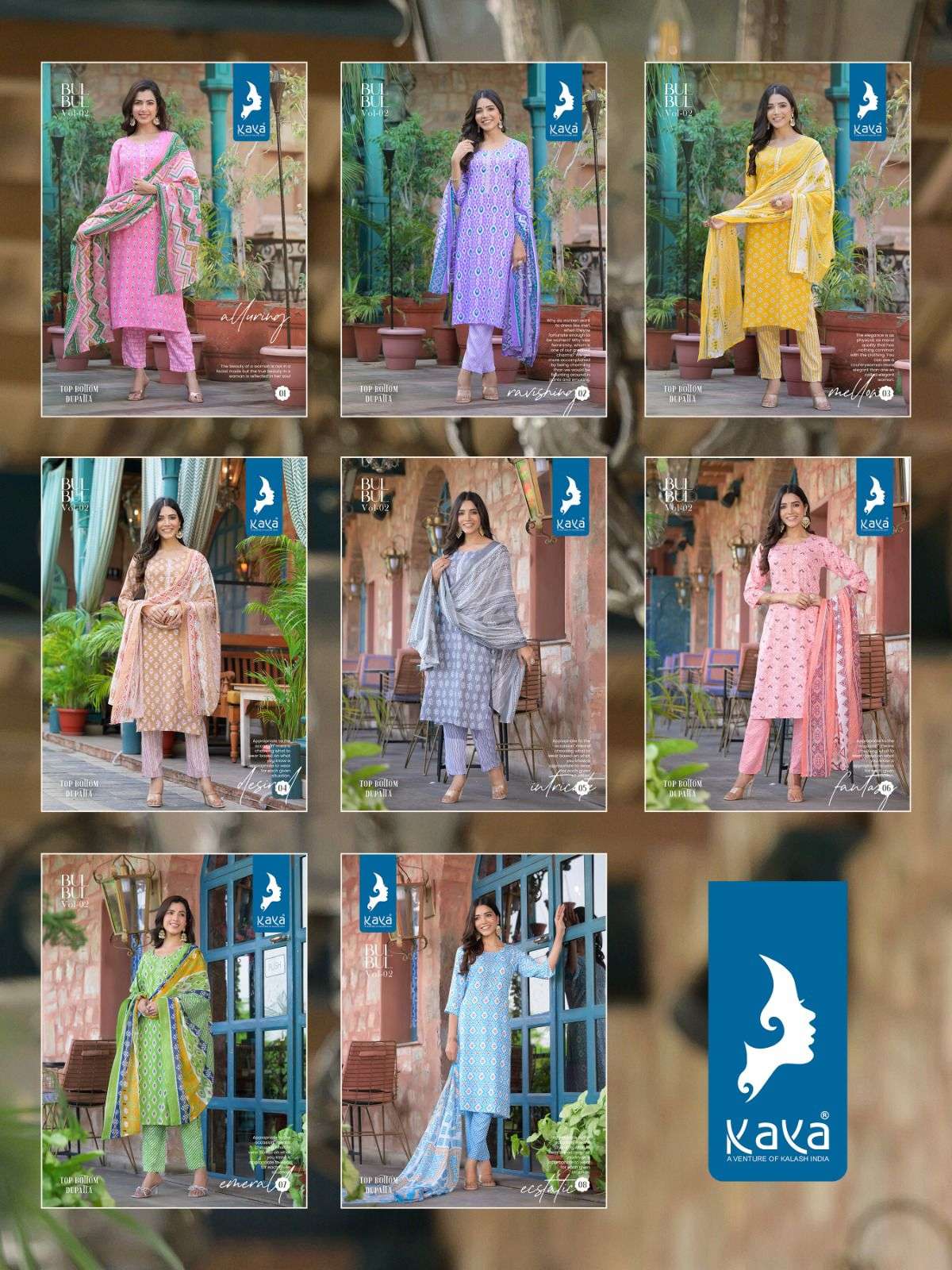 KAYA BULBUL 2 Kurti Wholesale catalog