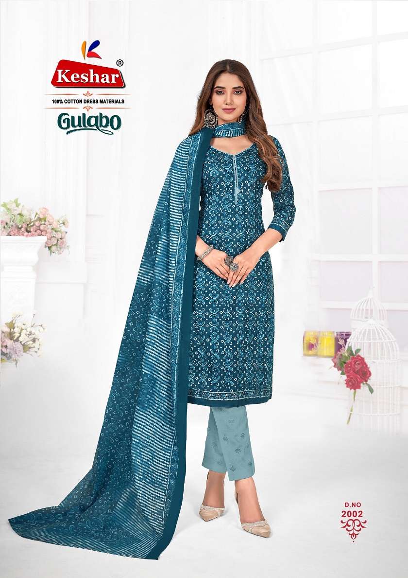 Keshar Gulabo Vol-2 – Dress material Wholesale catalog