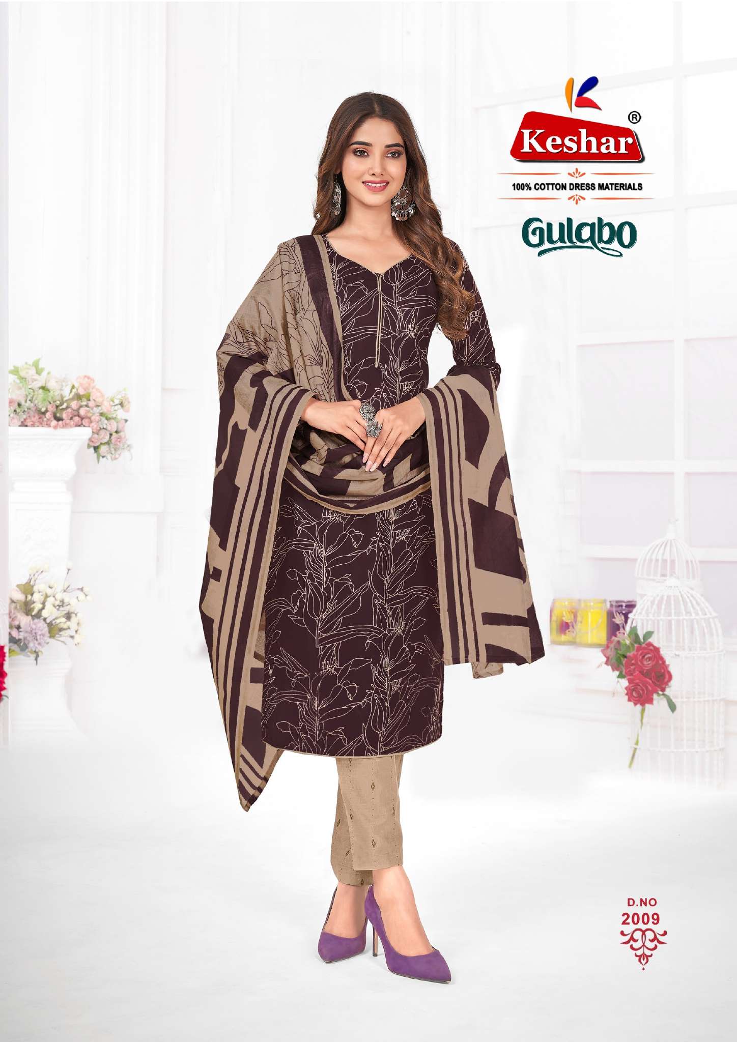 Keshar Gulabo Vol-2 – Dress material Wholesale catalog