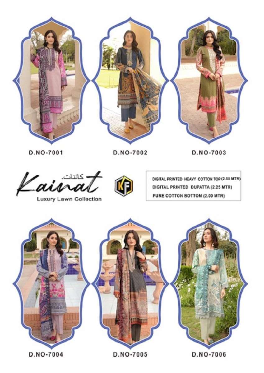 Keval Kainat Vol-7 – dress material Wholesale catalog