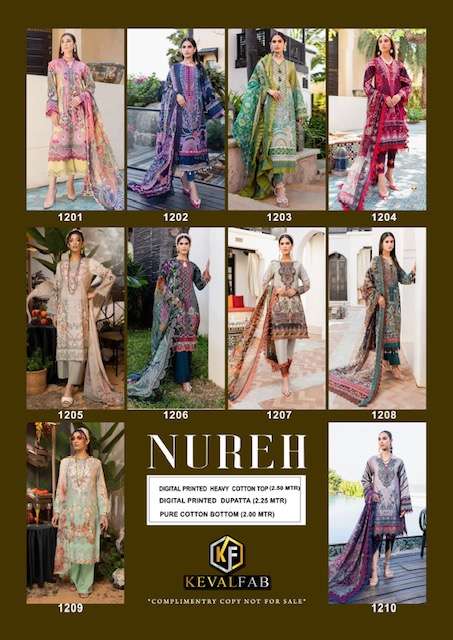 Keval Nureh Vol-12 – Dress Material Wholesale catalog