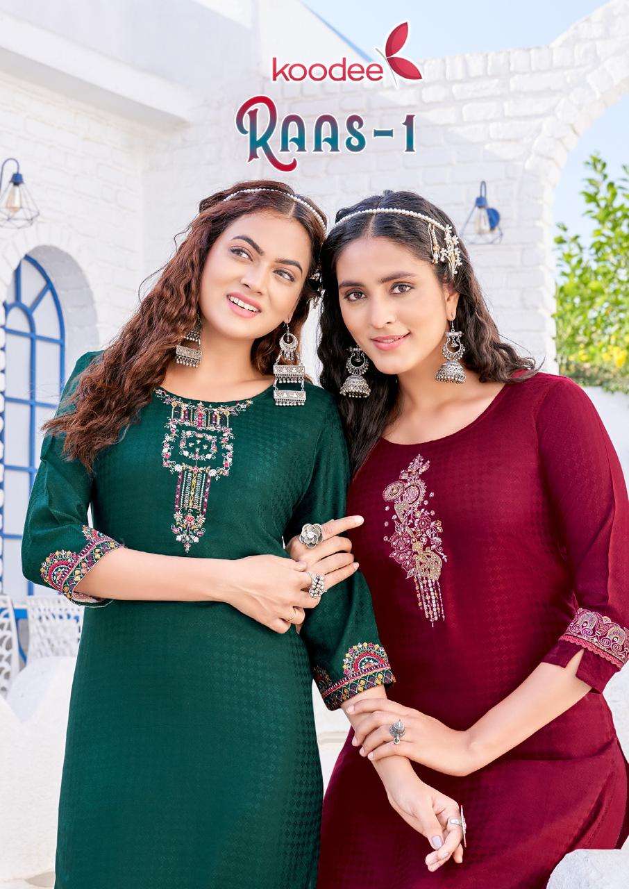 KOODEE Raas-1 Kurti Wholesale catalog