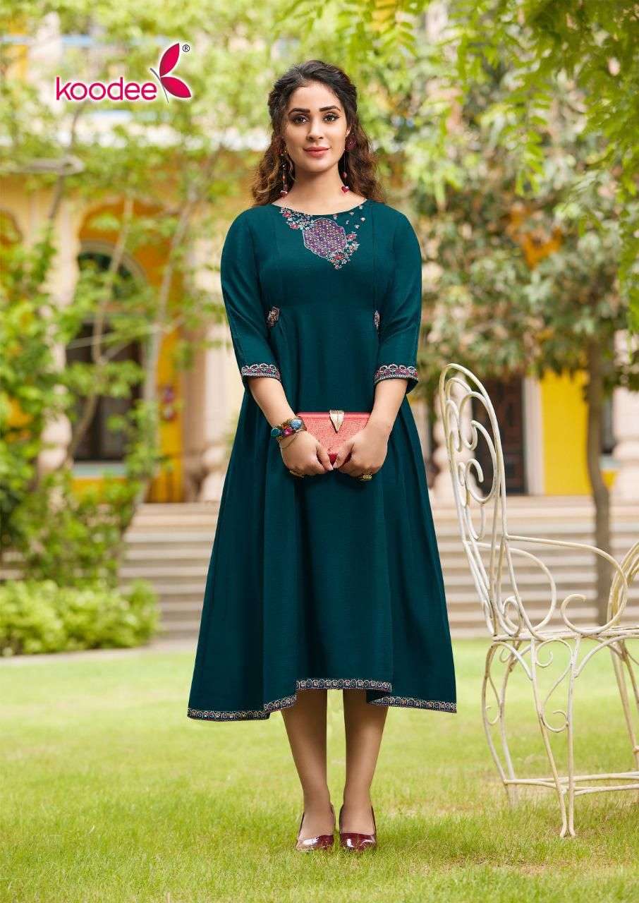 KOODEE Shine Kurti Wolesale catalog