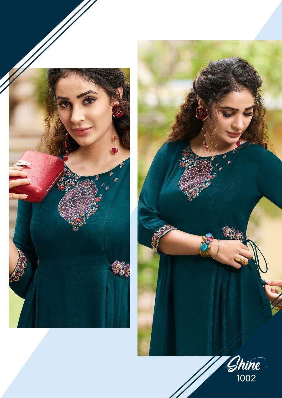 KOODEE Shine Kurti Wolesale catalog