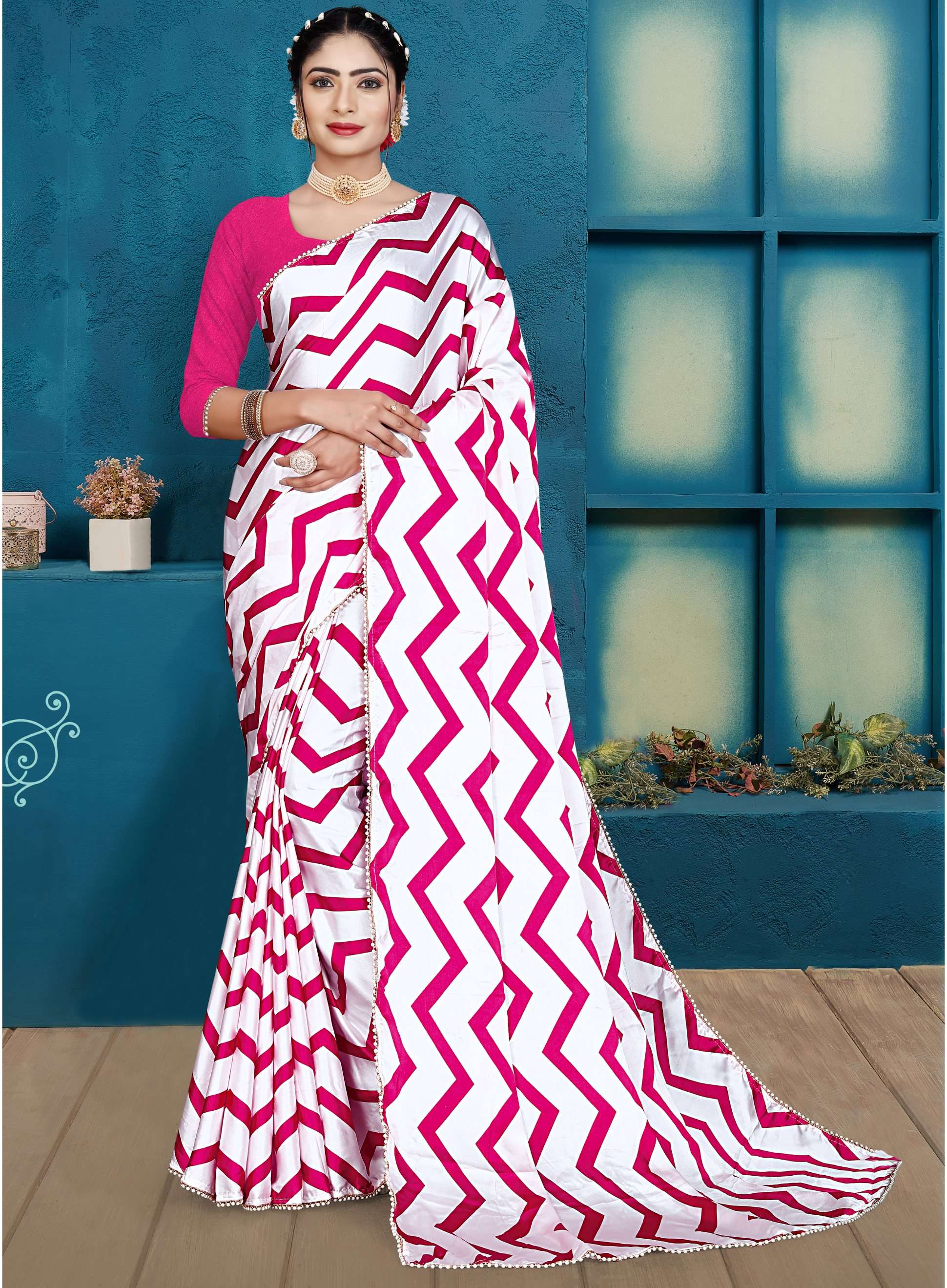 Laavanya Vol 3 Printed Satin Saree Wholesale catalog