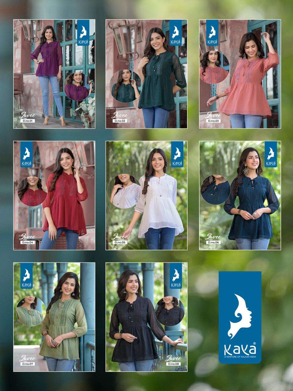 LAAVEE  KAYA KURTI Wholesale catalog