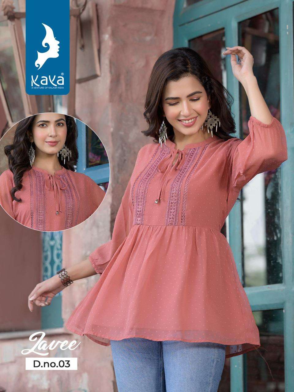 LAAVEE  KAYA KURTI Wholesale catalog