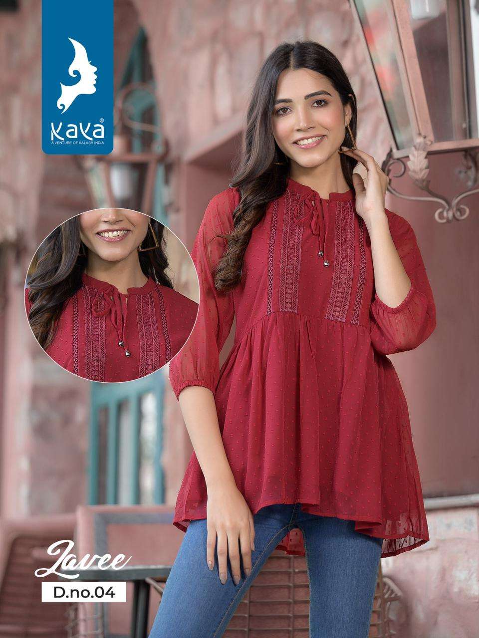 LAAVEE  KAYA KURTI Wholesale catalog