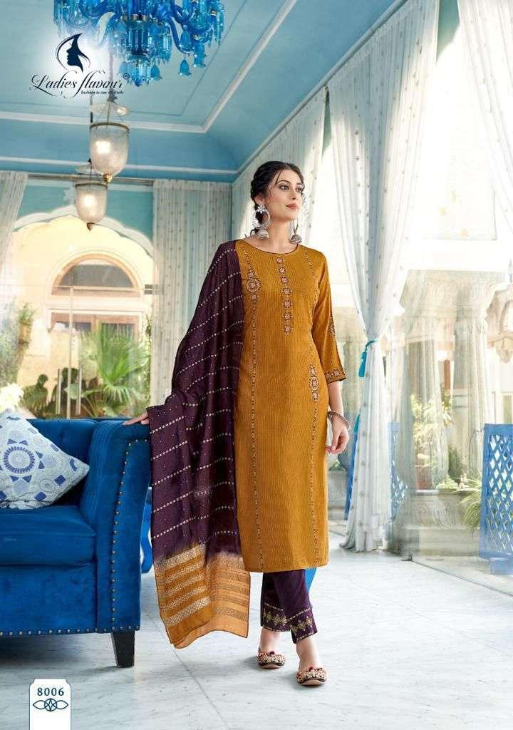 Ladies Flavour Aarohi Vol 8 Kurti Wholesale catalog