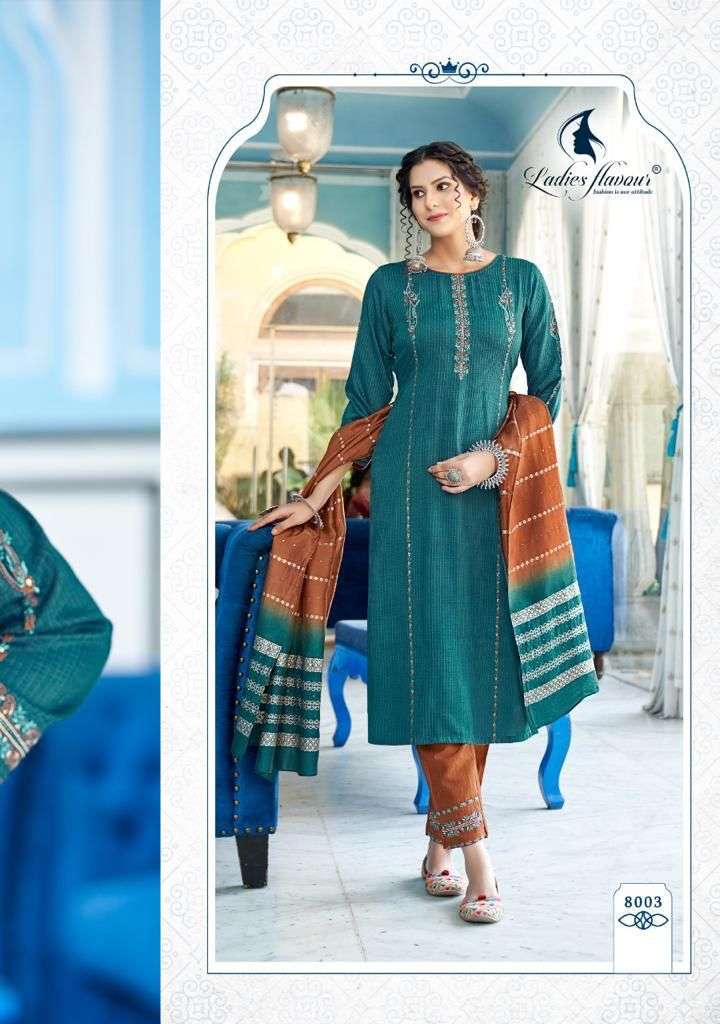 Ladies Flavour Aarohi Vol 8 Kurti Wholesale catalog