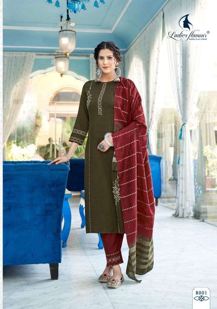 Ladies Flavour Aarohi Vol 8 Kurti Wholesale catalog