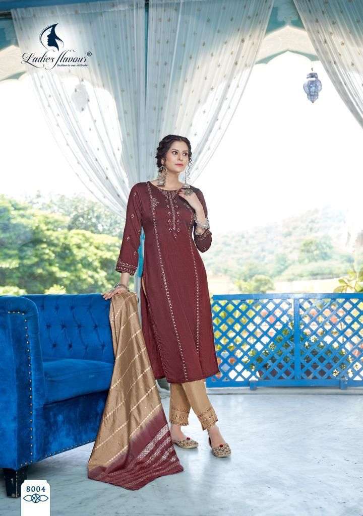Ladies Flavour Aarohi Vol 8 Kurti Wholesale catalog