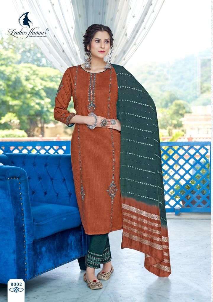 Ladies Flavour Aarohi Vol 8 Kurti Wholesale catalog