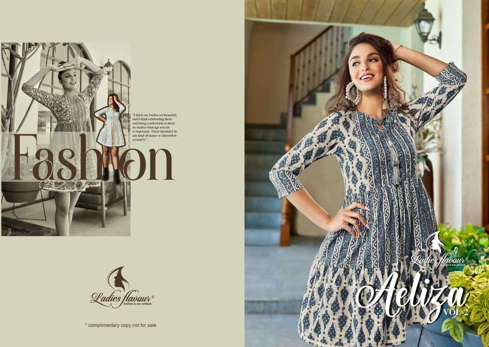 Ladies Flavour Aeliza Vol 2 Kurti Wholesale catalog