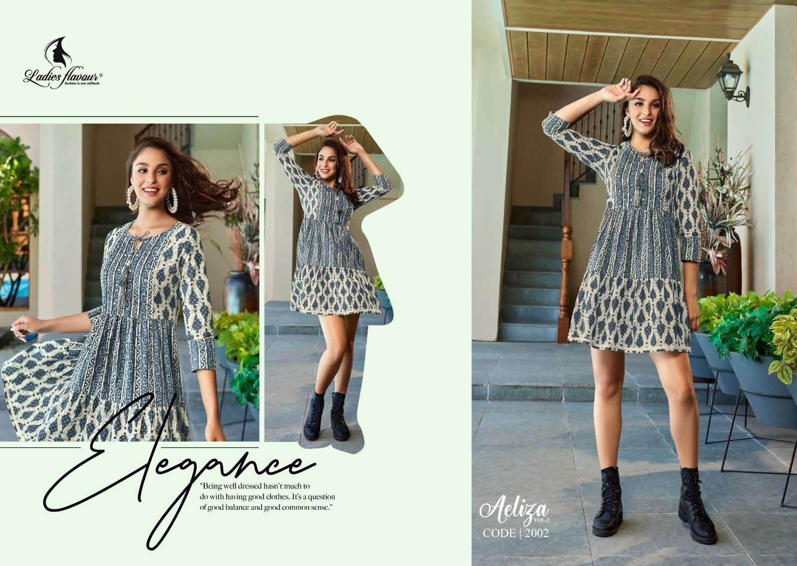 Ladies Flavour Aeliza Vol 2 Kurti Wholesale catalog