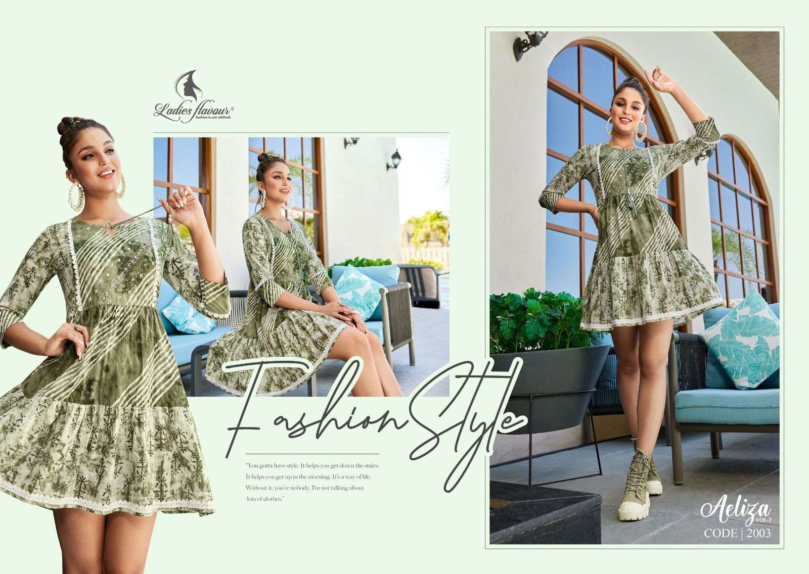 Ladies Flavour Aeliza Vol 2 Kurti Wholesale catalog