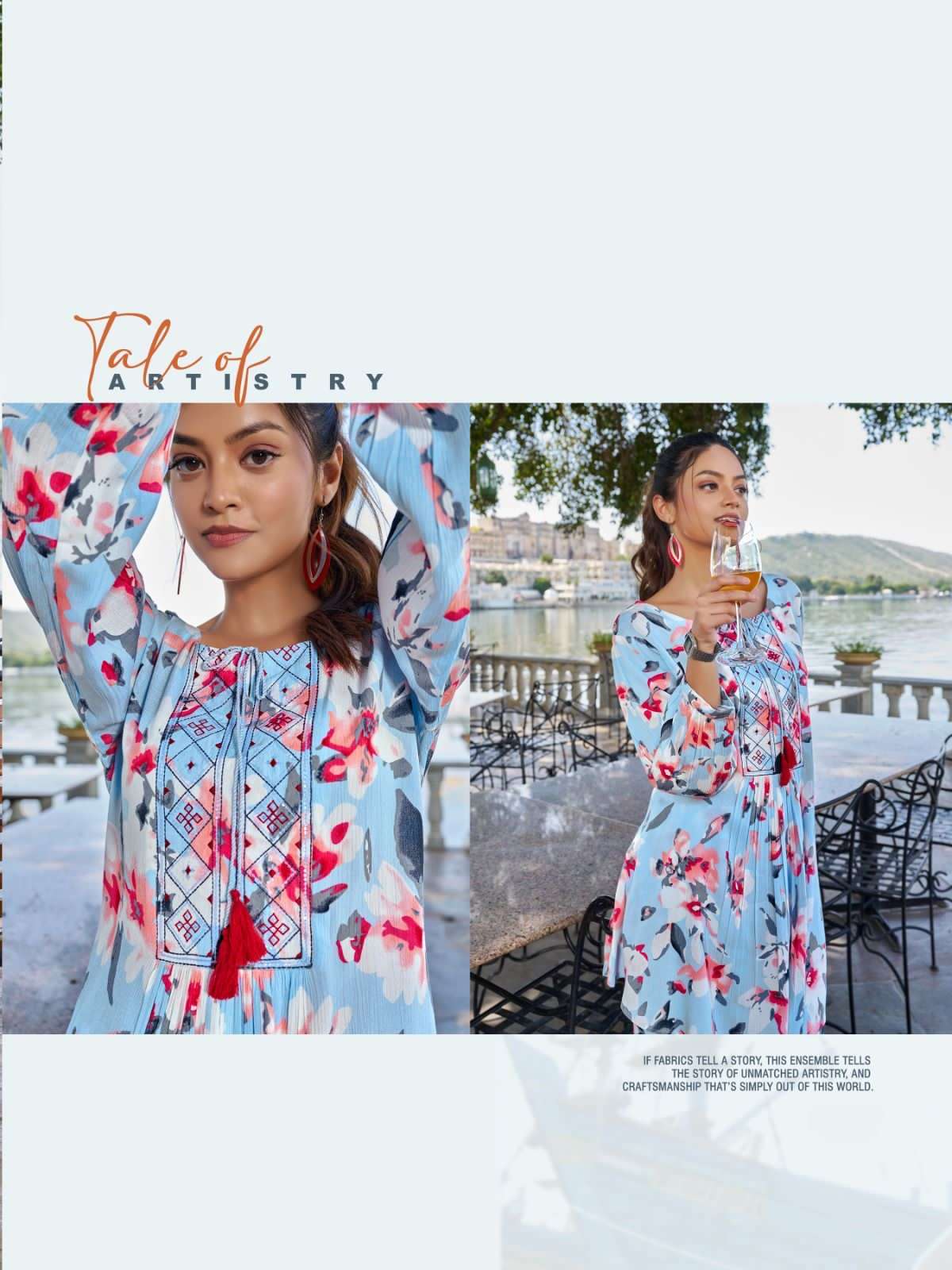Ladies Flavour Alexa Co ord Set Kurti Wholesale catalog