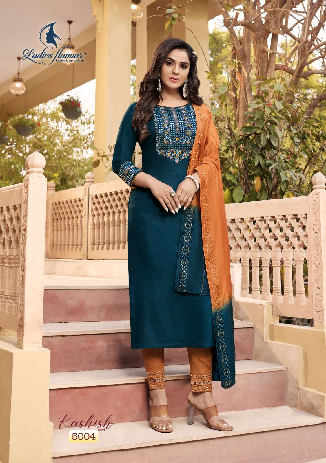 Ladies Flavour Kashish Vol 5 Kurti Wholesale catalog