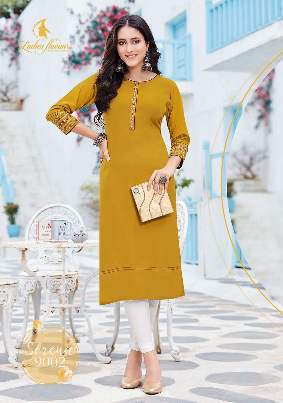 Ladies Flavour Serena vol-9 Kurti Wholesale catalog