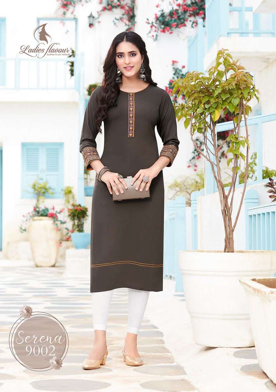 Ladies Flavour Serena vol-9 Kurti Wholesale catalog