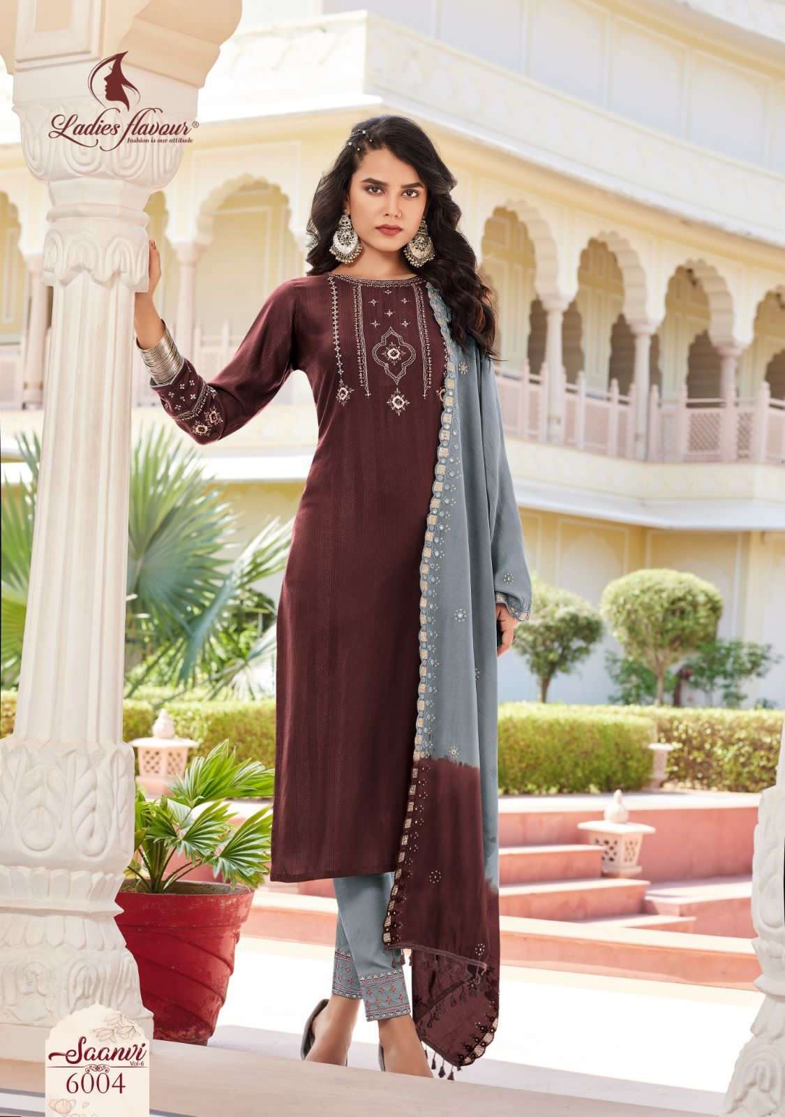 Ladies Flavour Saanvi vol 6 Kurti Wholesale catalog