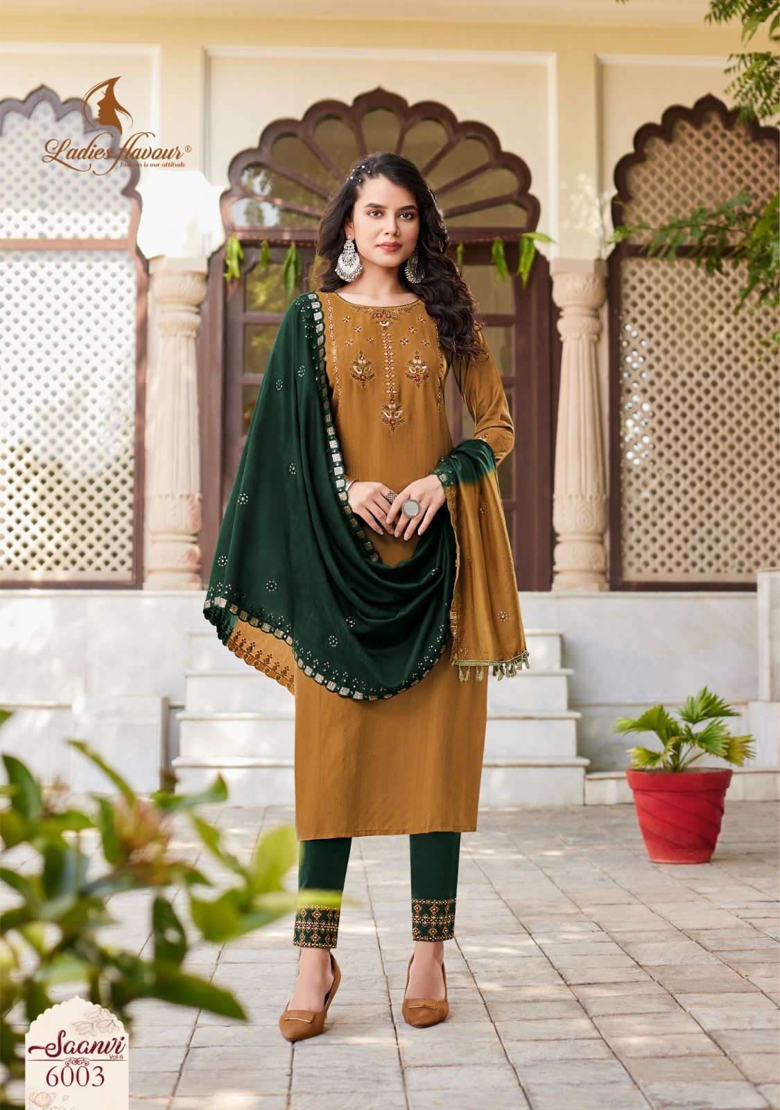 Ladies Flavour Saanvi vol 6 Kurti Wholesale catalog