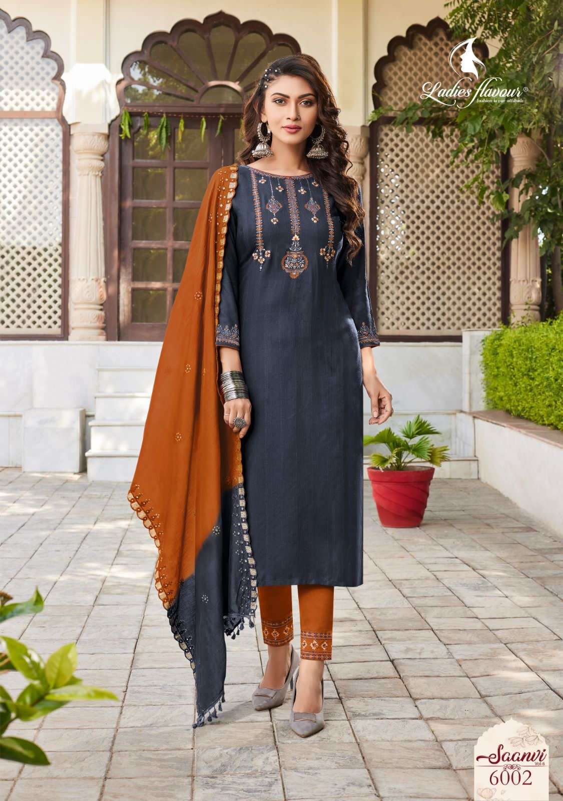 Ladies Flavour Saanvi vol 6 Kurti Wholesale catalog