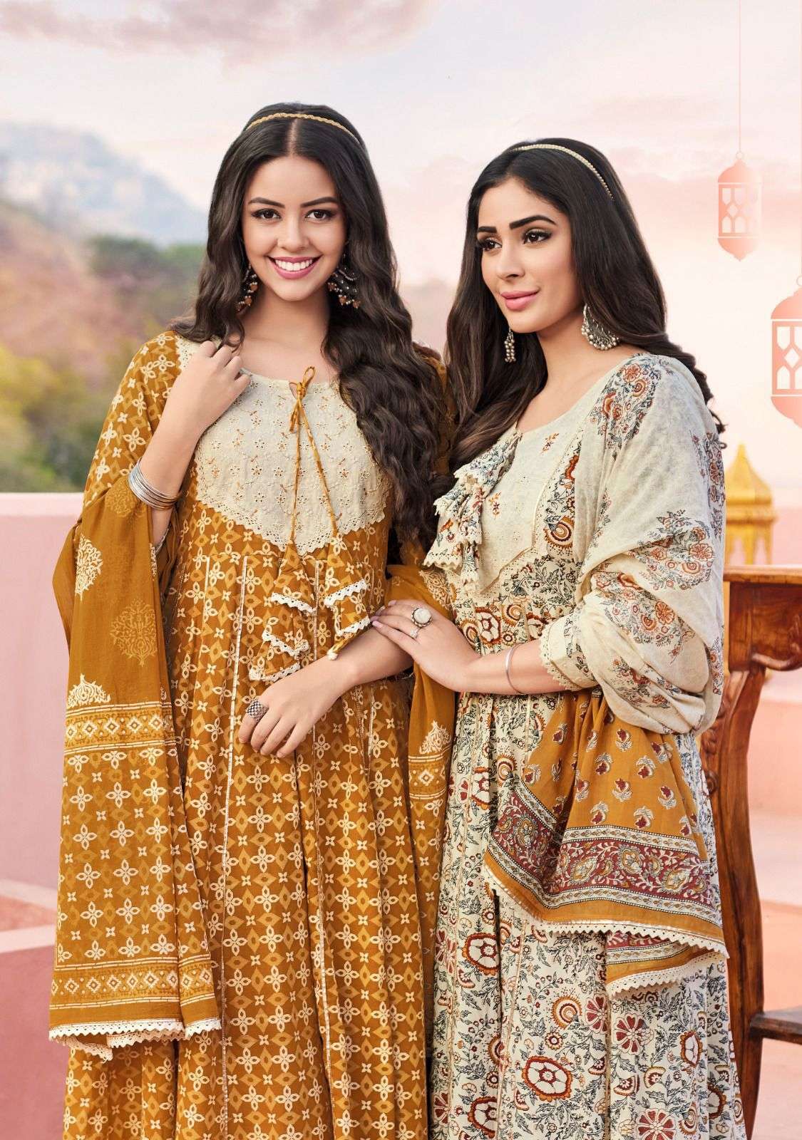 Ladies Flavour Sabhyata Designer Kurti With Dupatta Collection  textileexport