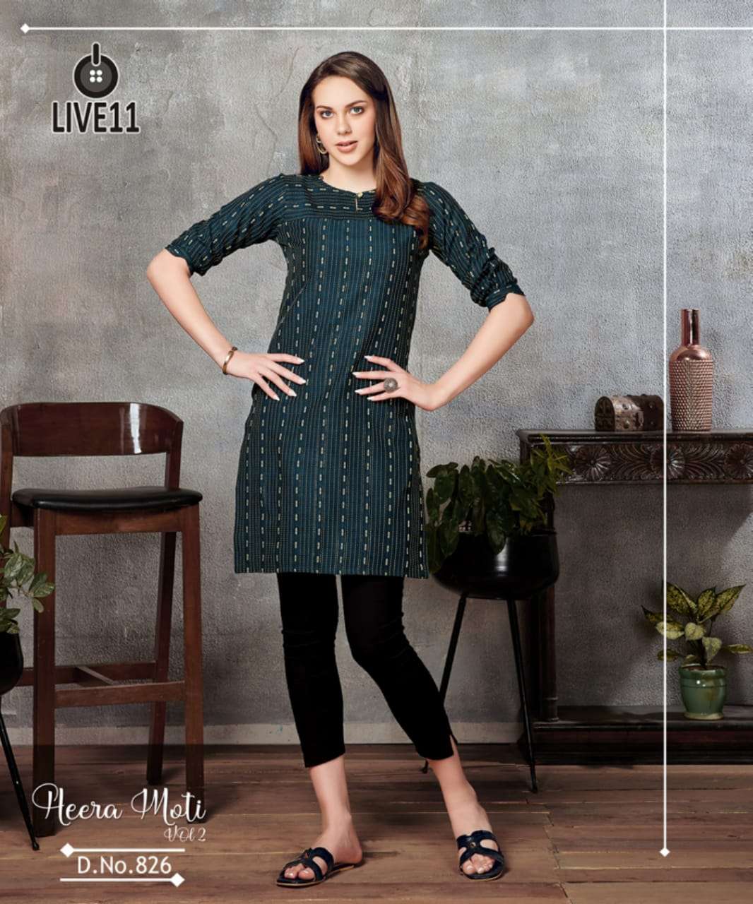 Live11 (Valas) Heera Moti vol 2 Kurti Wholesale catalog