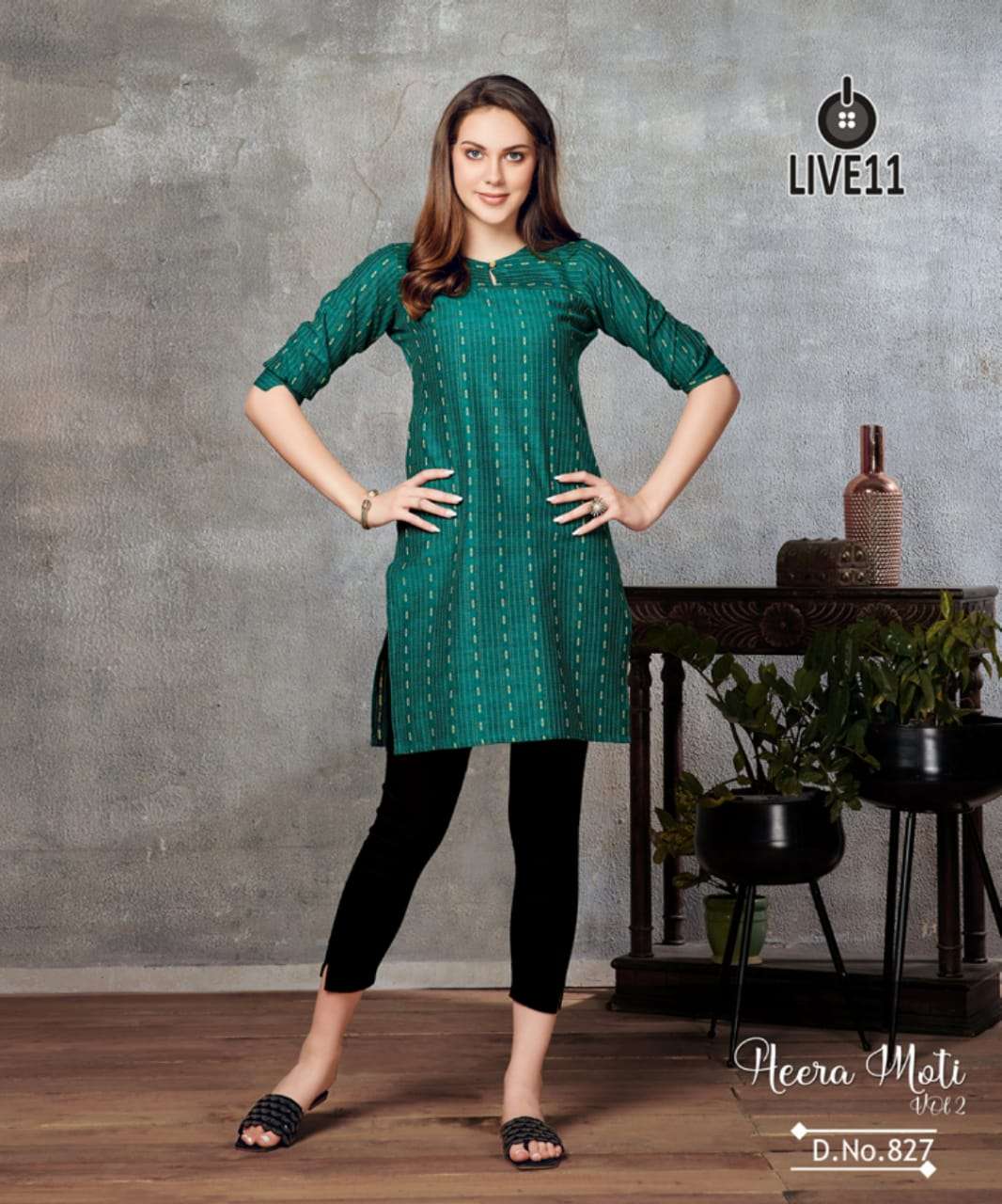 Live11 (Valas) Heera Moti vol 2 Kurti Wholesale catalog